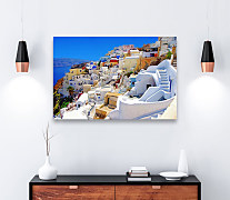 Obraz na stenu Čarovné Santorín, Thira Théra Grécko Kyklady Egejské more Kréta